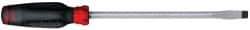 Proto - 318mm OAL Keystone Slotted Screwdriver - 203mm Blade Length, Round Shank, Ergonomic Handle - Eagle Tool & Supply