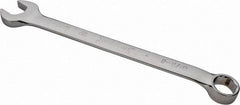 Proto - 1-1/4" 6 Point Combination Wrench - 15° Offset Angle, 16-59/64" OAL, Steel, Chrome Finish - Eagle Tool & Supply