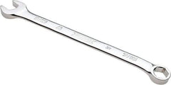 Proto - 7/16" 6 Point Combination Wrench - 15° Head Angle, 6-29/64" OAL, Steel, Chrome Finish - Eagle Tool & Supply