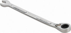 Proto - 6mm 12 Point Combination Wrench - 15° Head Angle, 4-59/64" OAL, Steel, Chrome Finish - Eagle Tool & Supply