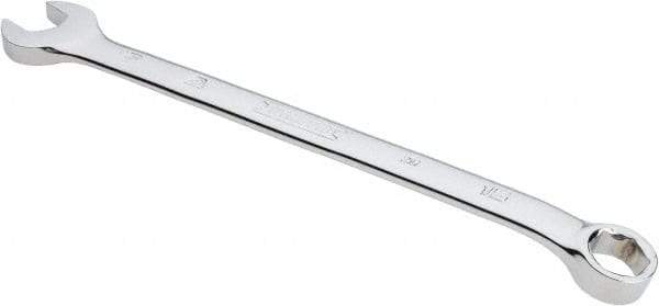 Proto - 15mm 6 Point Combination Wrench - 15° Head Angle, 9-9/64" OAL, Steel, Chrome Finish - Eagle Tool & Supply