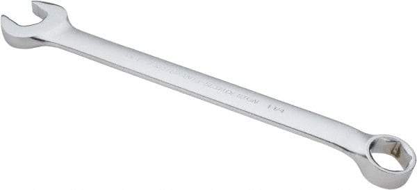 Proto - 1-1/4" 6 Point Combination Wrench - 15° Offset Angle, 16-59/64" OAL, Steel, Satin Finish - Eagle Tool & Supply