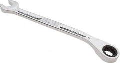 Proto - 1/2" 12 Point Combination Wrench - 15° Head Angle, 7-29/32" OAL, Steel, Chrome Finish - Eagle Tool & Supply