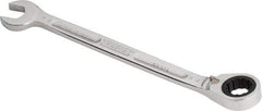 Proto - 13/16" 12 Point Combination Wrench - 15° Head Angle, 11-13/16" OAL, Steel, Chrome Finish - Eagle Tool & Supply