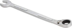 Proto - 17mm 12 Point Combination Wrench - 15° Head Angle, 10-17/64" OAL, Steel, Chrome Finish - Eagle Tool & Supply