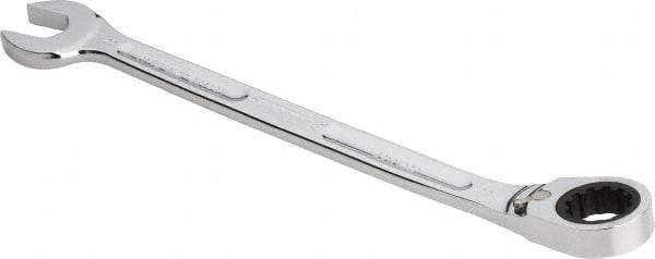 Proto - 22mm 12 Point Combination Wrench - 15° Head Angle, 12-35/64" OAL, Steel, Chrome Finish - Eagle Tool & Supply