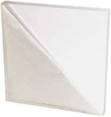 Made in USA - 1-1/4" Thick x 1' Wide x 1' Long, Polycarbonate Sheet - Clear, Ballistic Grade Grade, ±5% Tolerance - Eagle Tool & Supply