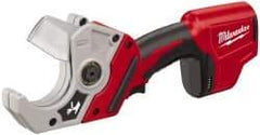 Milwaukee Tool - 12 Volt, Pistol Grip Handle, Handheld Cordless Shear - 2" Cutting Capacity - Eagle Tool & Supply