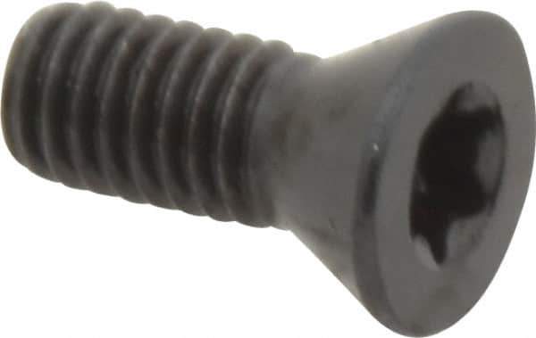 Hertel - Torx Screw for Indexable Drilling - M4x0.7 Thread, Industry Std T15, For Use with Inserts Holding Screws - Eagle Tool & Supply