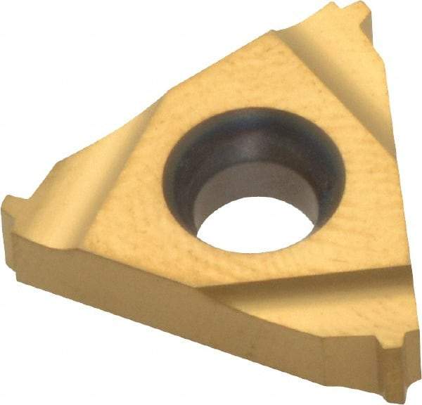 Hertel - 16ER External Right Hand 16 Stub Acme Laydown Threading Insert - Grade HG630TR, TiC/TiN Coated Carbide - Eagle Tool & Supply