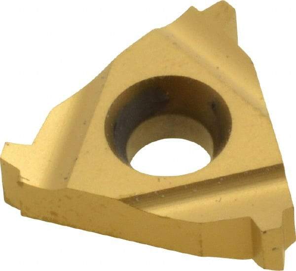 Hertel - 16ER Internal Right Hand 10 Stub Acme Laydown Threading Insert - Grade HG630TR, TiC/TiN Coated Carbide - Eagle Tool & Supply