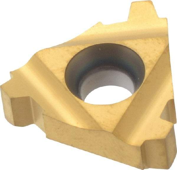 Hertel - 22IR Internal Right Hand 5 Stub Acme Laydown Threading Insert - Grade HG630TR, TiC/TiN Coated Carbide - Eagle Tool & Supply