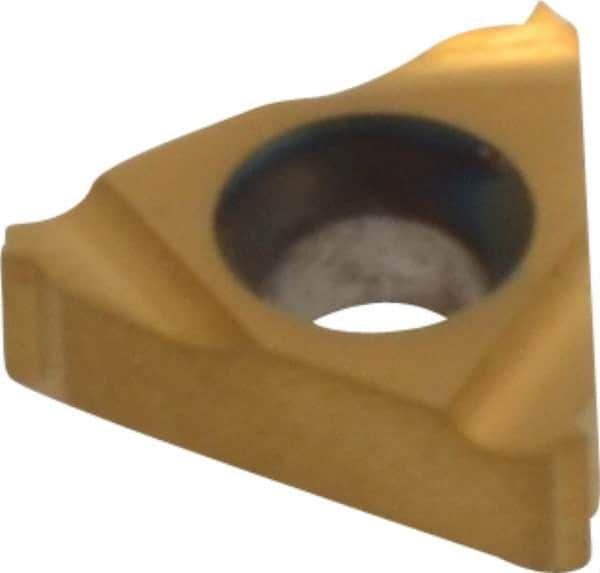 Hertel - 11IR Internal Right Hand 36 UN Laydown Threading Insert - Grade HG330TR, TiC/TiN Coated Carbide - Eagle Tool & Supply