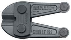 Knipex - Replacement Plier Cutter Head - For Use with 71 72 760 Bolt Cutter - Eagle Tool & Supply