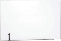 Quartet - 31" High x 48" Wide Enameled Steel Magnetic Marker Board - Aluminum Frame, 1-1/4" Deep, Includes Accessory Tray/Rail, One Dry-Erase Marker & Magnets & Mounting Kit - Eagle Tool & Supply