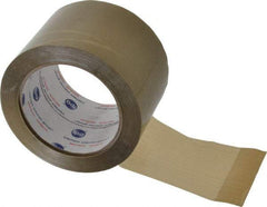 Intertape - 3" x 60 Yd Natural (Color) Rubber Adhesive Sealing Tape - Polypropylene Film Backing, 3 mil Thick, 32 Lb Tensile Strength, Series 1100 - Eagle Tool & Supply