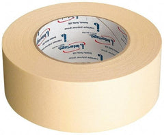 Intertape - 3" Wide x 60 Yd Long Tan Paper Masking Tape - Series 513, 5 mil Thick, 19 In/Lb Tensile Strength - Eagle Tool & Supply