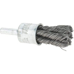 Osborn - 1/2" Brush Diam, Knotted, End Brush - 22,000 Max RPM - Eagle Tool & Supply