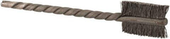 Osborn - 3/8" Diam Flat Steel Tube Brush - 0.005" Filament Diam, 9/16" Brush Length, 2-1/8" OAL, 3/32" Diam Shank - Eagle Tool & Supply