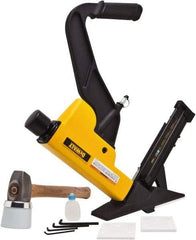 DeWALT - 1-1/2 to 2" Nail Length, 1-1/2 to 2" Nail Diam, 15.5 Gauge Flooring Air Nailer - 70 to 100 psi - Eagle Tool & Supply
