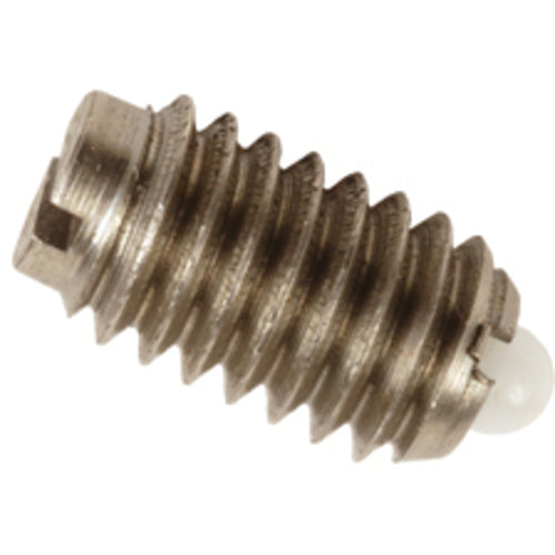 End Force Spring Plunger-Short - 0.50 lbs Initial End Force, 1.5 lbs Final End Force (8–36 Thread) - Eagle Tool & Supply