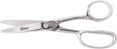 Clauss - 5" LOC, 8" OAL Shears - Steel Handle, For Paper, Fabric - Eagle Tool & Supply