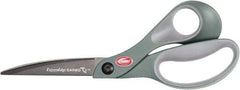 Clauss - 5" LOC, 8" OAL Carbonitride Titanium Steel Shears - Glass Filled Nylon Handle, For Paper, Fabric - Eagle Tool & Supply