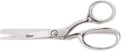 Clauss - 3" LOC, 6" OAL Dubbed Trimmers - Steel Handle, For Paper, Fabric - Eagle Tool & Supply