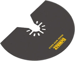 DeWALT - Semicircle Rotary Tool Blade - UNIVERSAL FITMENT, For Use on All Major Brands (no Adapter Required) - Eagle Tool & Supply