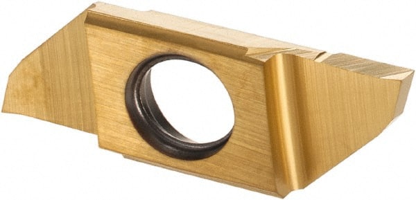 Iscar - 22SCIR Grade IC1008, 1.5mm Cutting Width Carbide Grooving Insert - Eagle Tool & Supply