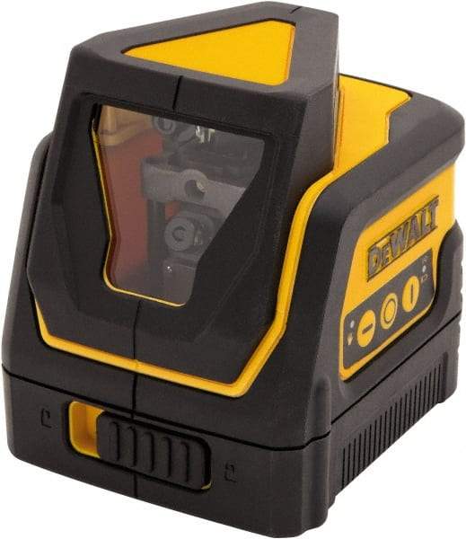 DeWALT - 2 Beam 165' Max Range Line Laser Level - Red Beam, 3/32" Accuracy, Battery Included - Eagle Tool & Supply