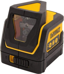 DeWALT - 2 Beam 165' Max Range Line Laser Level - Red Beam, 3/32" Accuracy, Battery Included - Eagle Tool & Supply