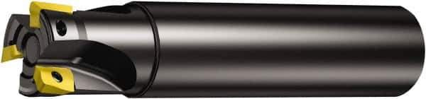 Sandvik Coromant - 20mm Cut Diam, 10mm Max Depth of Cut, 20mm Shank Diam, 170mm OAL, Indexable Square Shoulder End Mill - Multiple Insert Styles, Cylindrical Shank, 90° Lead Angle, Through Coolant, Series CoroMill 390 - Eagle Tool & Supply