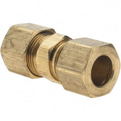 Parker - 3/8" OD, Brass Union - 200 Max Working psi, Comp x Comp Ends - Eagle Tool & Supply