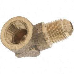 Value Collection - Brass & Chrome Pipe Fittings Type: Elbow Fitting Size: 3/16 x 1/8 - Eagle Tool & Supply