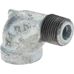 Value Collection - Class 150, 3/8" Galvanized Pipe 90° Street Elbow - Threaded, Malleable Iron - Eagle Tool & Supply