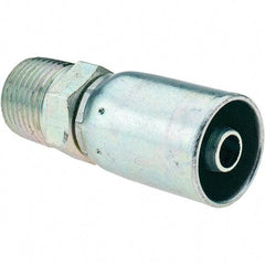 Value Collection - Hydraulic Hose MPT Fitting - -5 Hose Size, 5/16" Hose Diam - Eagle Tool & Supply