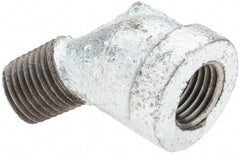 Value Collection - Class 150, 1/4" Galvanized Pipe 45° Street Elbow - Threaded, Malleable Iron - Eagle Tool & Supply