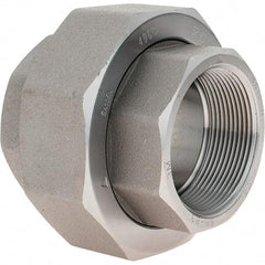 Value Collection - Size 2", Class 3,000, Forged Carbon Steel Black Pipe Union - NPT End Connection - Eagle Tool & Supply