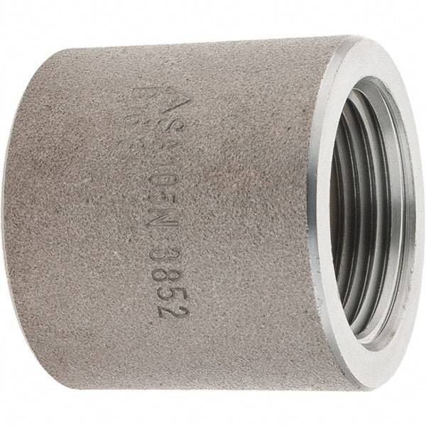 Value Collection - Size 1", Class 3,000, Forged Carbon Steel Black Pipe Cap - NPT End Connection - Eagle Tool & Supply