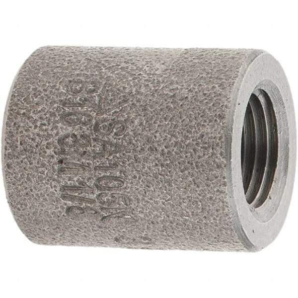 Value Collection - Size 1/8", Class 3,000, Forged Carbon Steel Black Pipe Cap - NPT End Connection - Eagle Tool & Supply