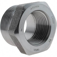 Value Collection - Size 1-1/4 x 1", Class 3,000, Forged Carbon Steel Black Pipe Bushing - NPT End Connection - Eagle Tool & Supply
