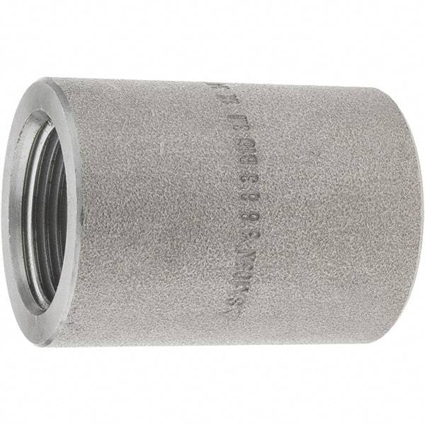 Value Collection - Size 1 x 3/4", Steel Black Pipe Reducing Coupling - 3,000 psi, Threaded (NPT) End Connection - Eagle Tool & Supply