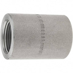 Value Collection - Size 1 x 3/4", Steel Black Pipe Reducing Coupling - 3,000 psi, Threaded (NPT) End Connection - Eagle Tool & Supply