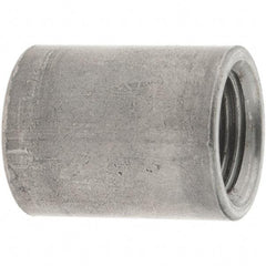 Value Collection - Size 3/8", Class 150, Malleable Iron Black Pipe Coupling - 150 psi, Threaded End Connection - Eagle Tool & Supply