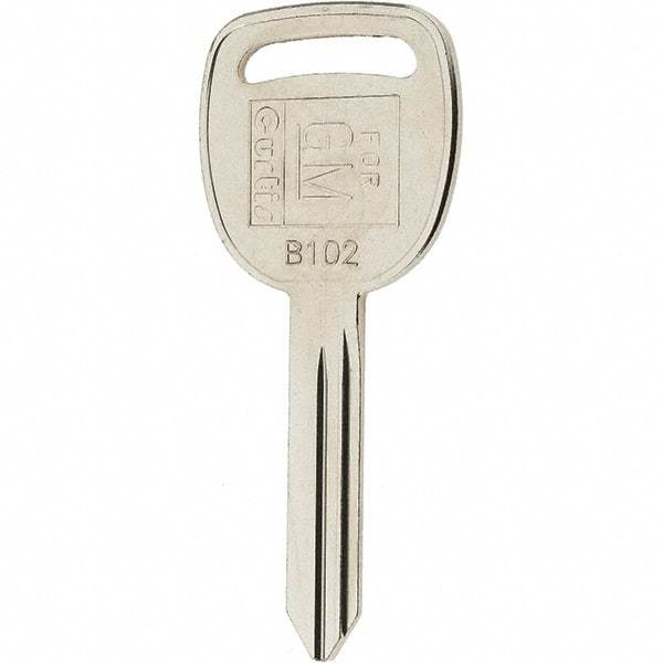 Value Collection - GM Key Blank - Nickel - Eagle Tool & Supply