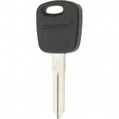 Value Collection - Strattec Transponder Key Blank - Nickel/Plastic - Eagle Tool & Supply