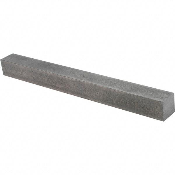 Value Collection - 12" Long x 1-1/4" High x 1-1/4" Wide, Plain Steel Undersized Key Stock - Cold Drawn Steel - Eagle Tool & Supply