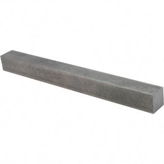 Value Collection - 12" Long x 1-1/4" High x 1-1/4" Wide, Plain Steel Undersized Key Stock - Cold Drawn Steel - Eagle Tool & Supply