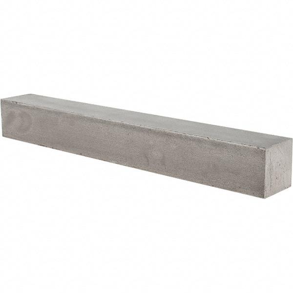 Value Collection - 12" Long x 1-1/2" High x 1-1/2" Wide, Plain Steel Oversized Key Stock - Cold Drawn Steel - Eagle Tool & Supply